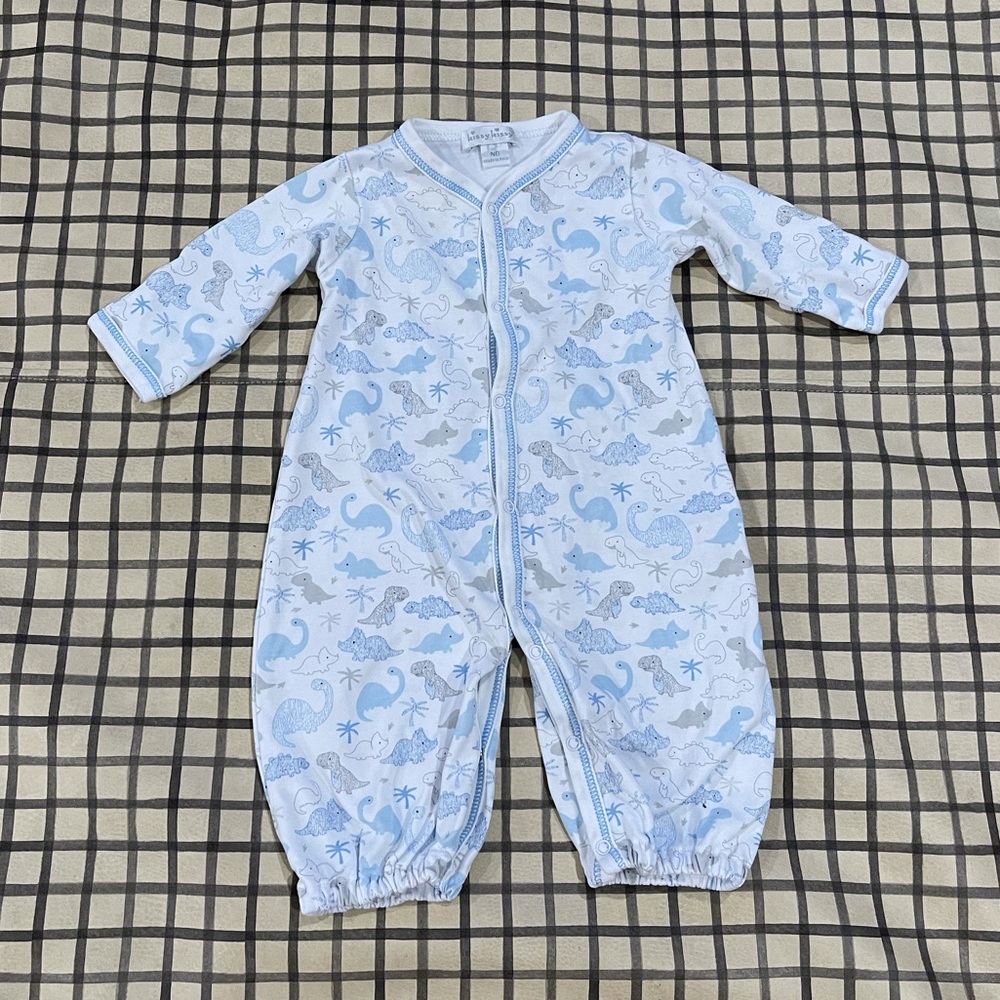 Kissy Kissy Dino Convertible Pajamas